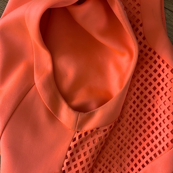 *DONATED**Spenser Jeremy- Bright Orange Scuba Dress! **FINAL PRICE ** - Picture 9 of 15
